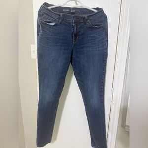 Old Navy Curvy Profile Jeans Women 8 Regular Blue Skinny Stretch Denim